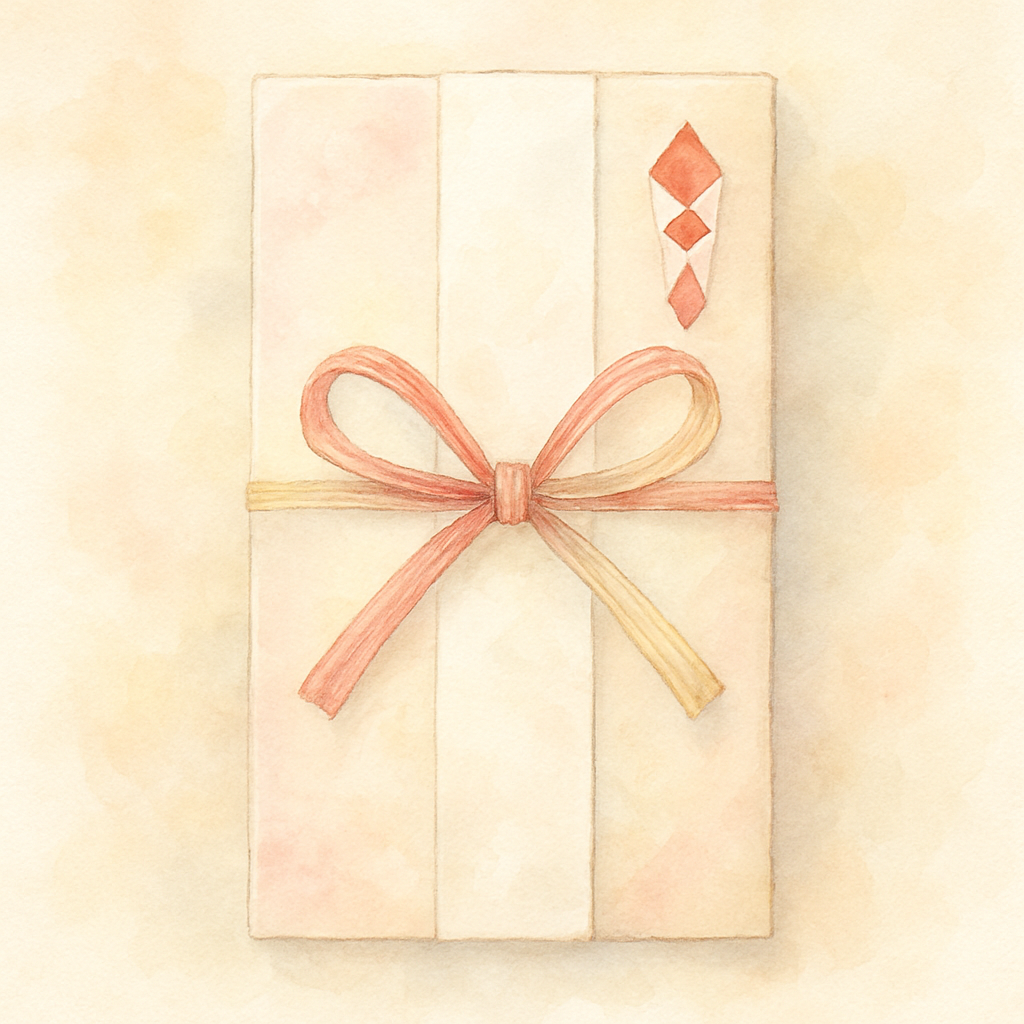 ご祝儀袋のイメージイラスト