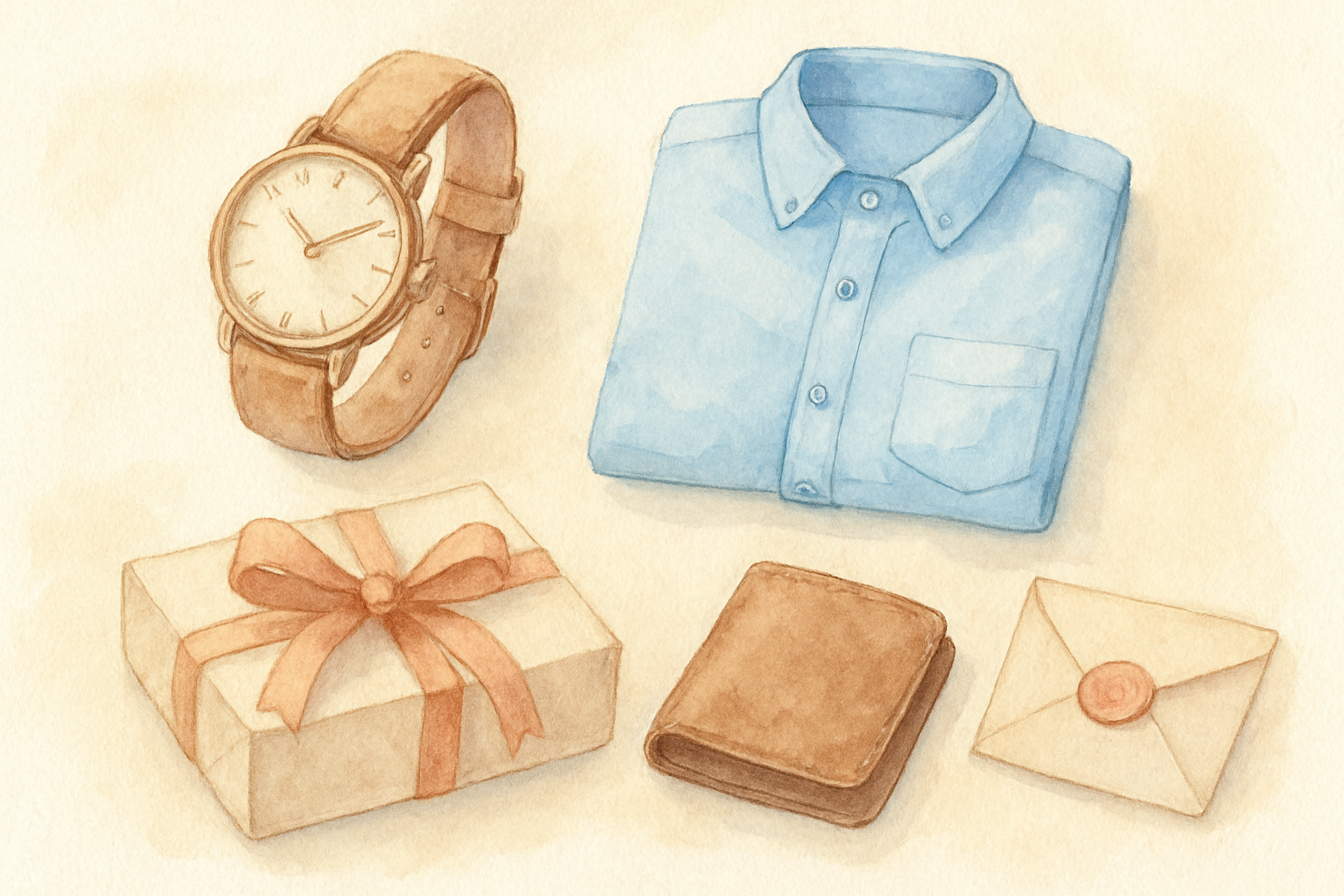 男子向けプレゼント候補アイテムのイメージ