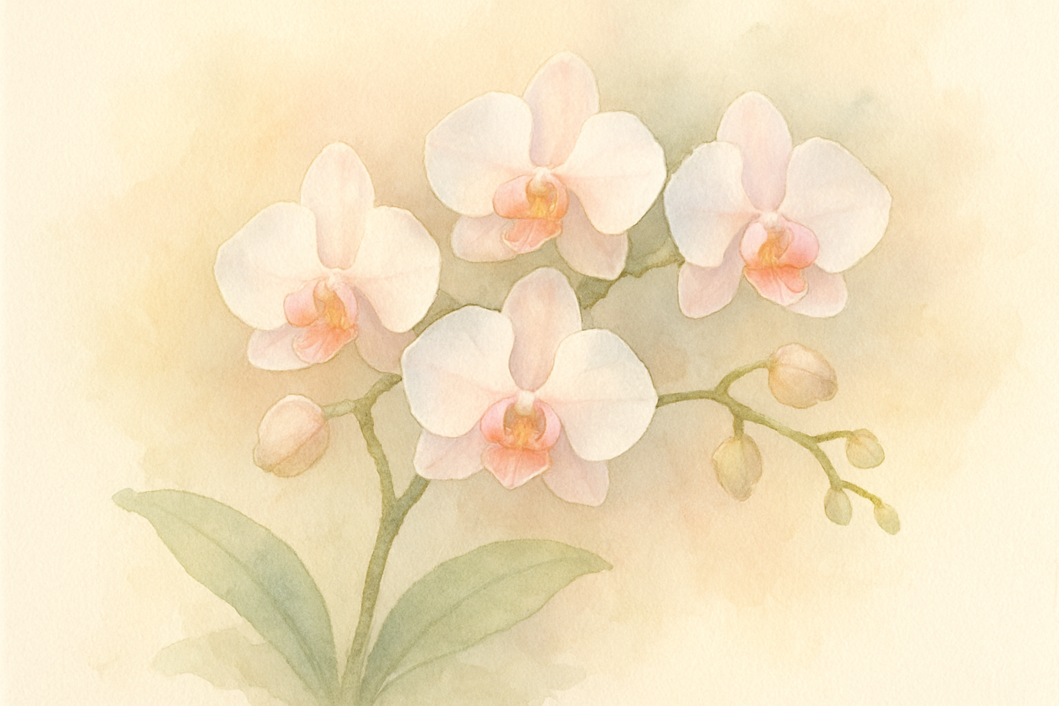 はがきの選び方・胡蝶蘭デザインのイメージ