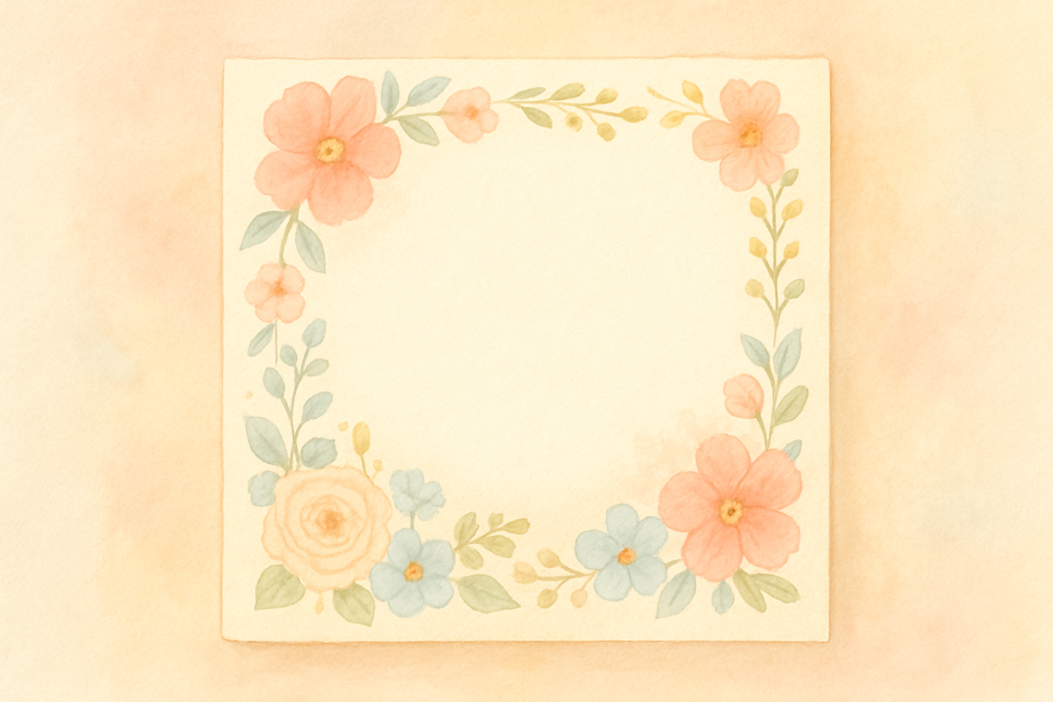 デコレーションされた寄せ書き色紙のイメージ