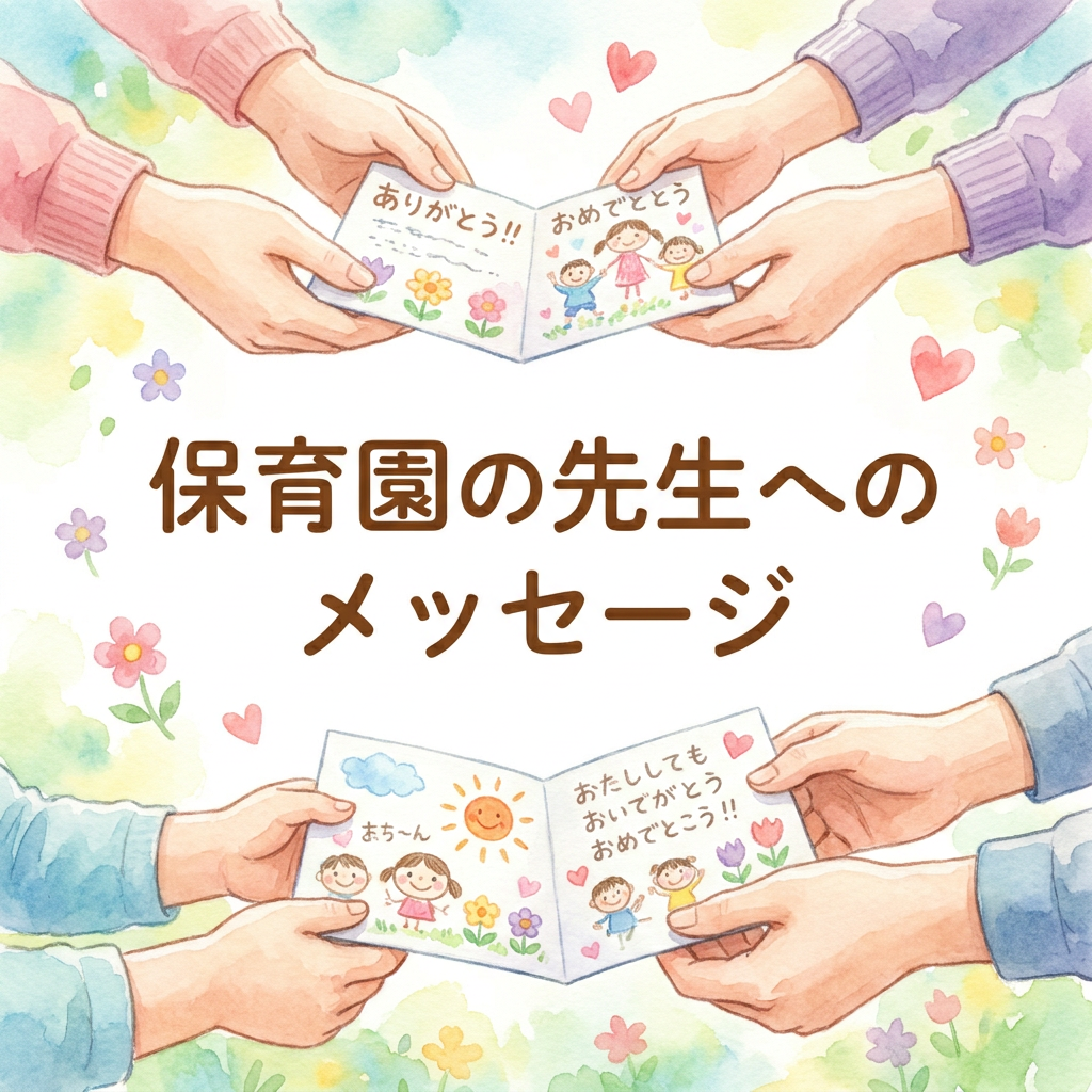hoikuen-sensei-message